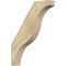 Ekena Millwork 4"W x 22"D x 28"H Funston Rough Sawn Knee Brace, Douglas Fir BRC04X22X28FST00RDF - alternate 1
